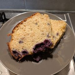 Dairy-Free Blueberry Lemon Cake A picture of Dairy-Free Blueberry Lemon Cake.
