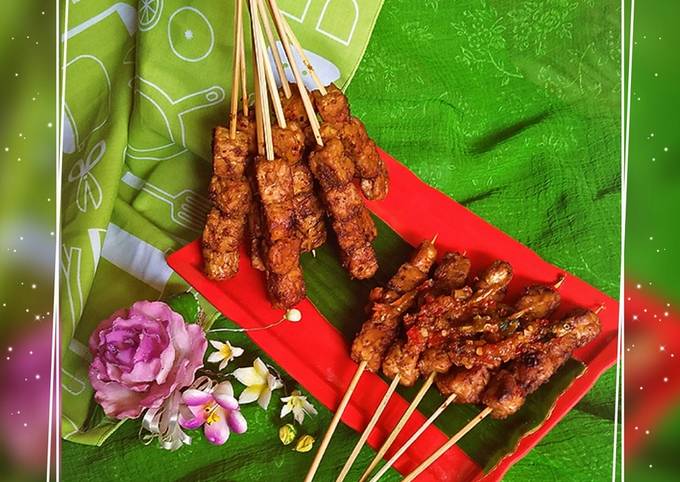 Ini dia! Resep enak bikin Sate Tempe Sambal Teri yang sempurna