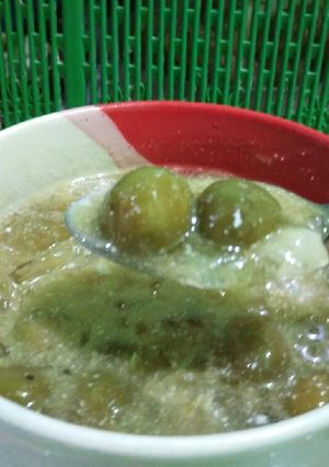 A picture of Candil/Sweet Potato Dumpling.