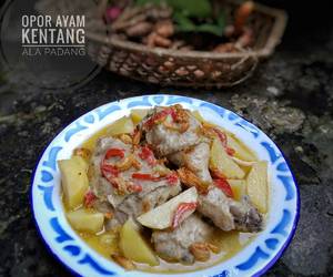 Fresh, Membuat Opor Ayam Kentang ala Padang Paling Enak