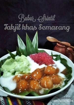 Foto resep *Bubur Srintil Takjil Khas Semarang*