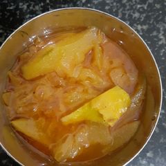 A picture of Raw mango sabzi.
