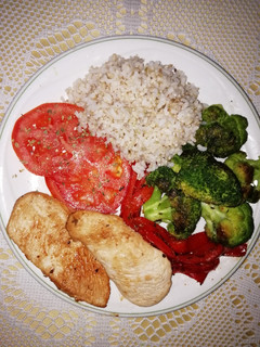 Una foto de Almuerzo o cena saludable