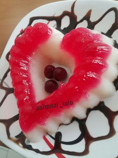 عکسی از دستور ژله بستنی