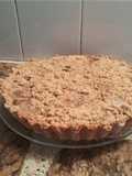 Tarta crumble de ricota y yogur