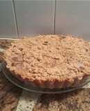 Tarta crumble de ricota y yogur