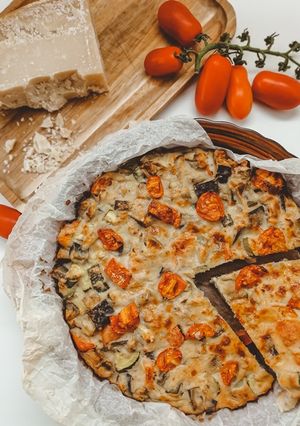 Foto di Torta di Verdure senza pasta sfoglia