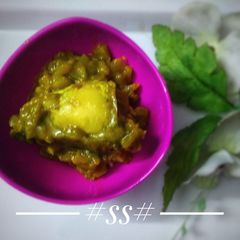A picture of Bottle gourd with shole fish #Cookpad.
