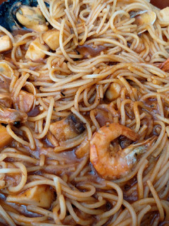 Una foto de 🇮🇹 Espaguetis frutti di mare