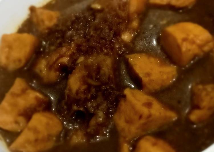 Resep @MANTAP Semur Ayam Tahu masakan rumahan simple
