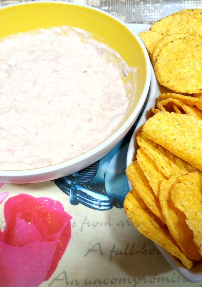 Una foto de Dip de atún y mahonesa