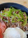 Japanese Beef bowl ข้าวหน้าเนื้อ