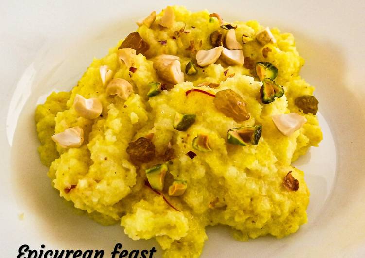 Recipe of Homemade Mohanbhog