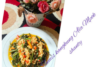 Resep Tumis kangkung Tempe..Pedessss yang Sempurna