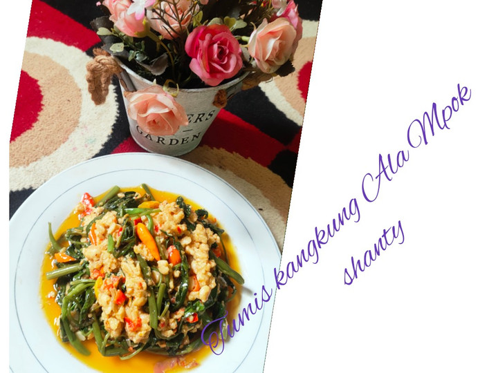 Resep Tumis kangkung Tempe..Pedessss yang Sempurna