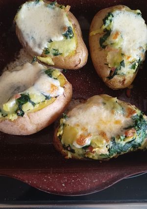 Una foto de Papas rellenas