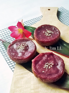 Foto resep Kue Lumpur Ubi Ungu