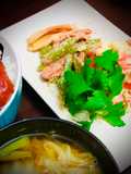 Ensalada de patatas(Esquina derecha) Japonés POTETO SALADA🇺🇾🇯🇵ポテトサラダ