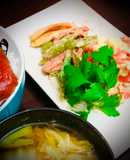 Ensalada de patatas(Esquina derecha) Japonés POTETO SALADA🇺🇾🇯🇵ポテトサラダ