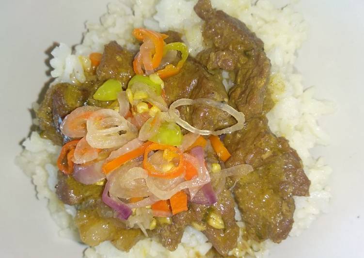 Rice Bowl Sapi Sambal Matah