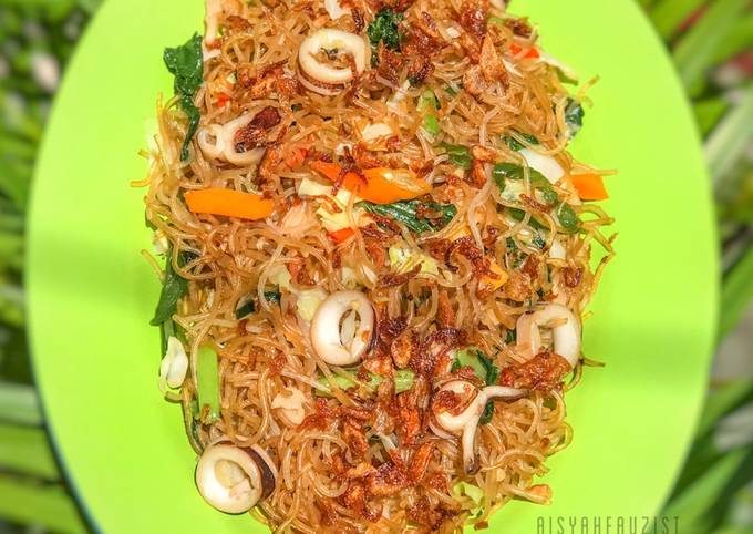 Bagaimana Membuat Bihun Goreng, Sempurna