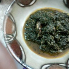 Edika ikon soup A picture of Edika ikon soup.