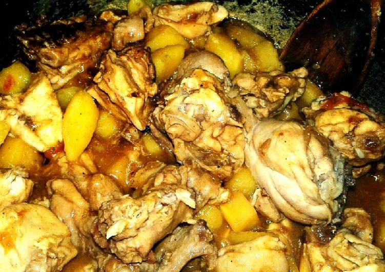 Easiest Way to Prepare Yummy Potatoe/chicken