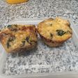 Muffins salados de arroz y espinaca #SinHarina