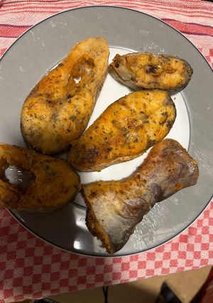 Una foto de Pargo frito