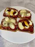 Pain de mie pizza