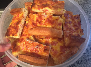 Foto principal de Quiche de bacon y queso, perfecta para llevar a la playa