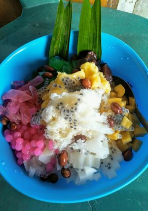 Foto resep Es campur serut