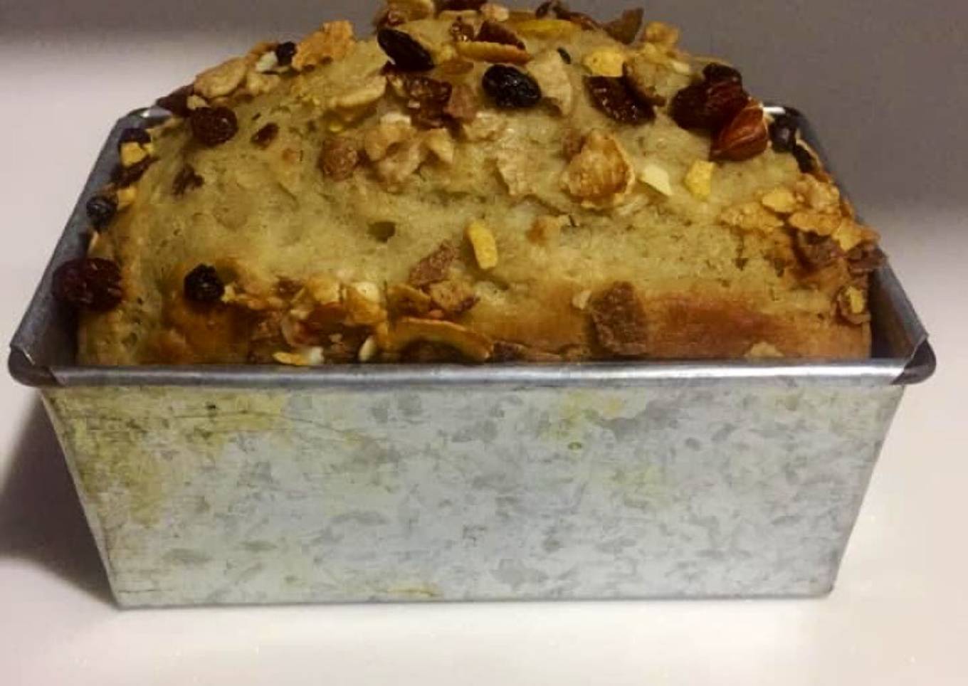 Nutty banana bread/cake