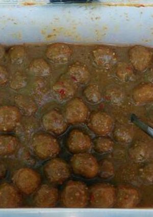 Foto resep Cilok bumbu kacang pedas