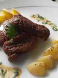 Filete al perejil con papas rústicas 🥔🐂