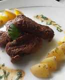 Filete al perejil con papas rústicas 🥔🐂