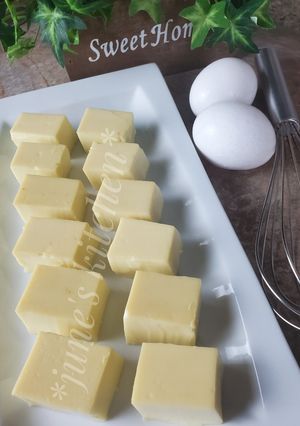 Foto resep Homemade Egg Tofu/Tahu Telur Sutra Jepang