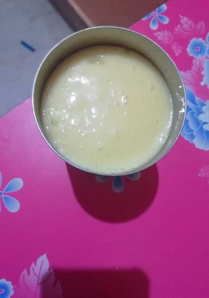 A picture of Mango shake.