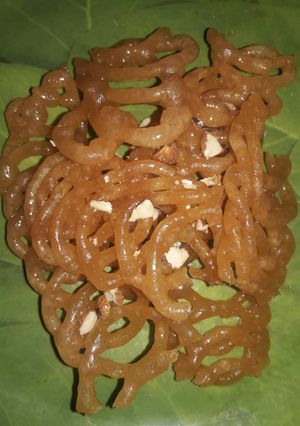 A picture of Jalebis.