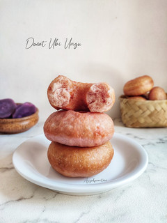 Foto resep Donat ubi ungu