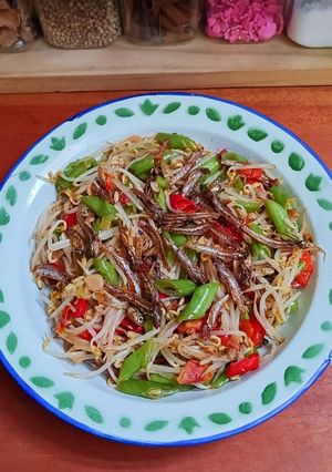 Foto resep Tumis Buncis Kecambah Teri