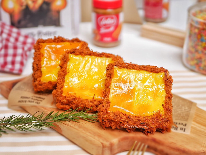 Cara Gampang Menyiapkan Cheese Floss Toast / Roti Tawar Abon Keju Anti Gagal