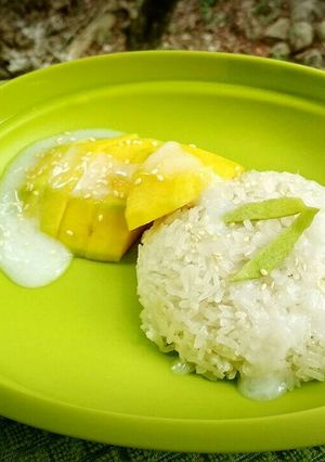Foto resep Manggo Sticky Rice