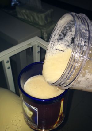 A picture of Banana Pear Smoothie.