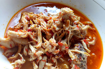 Resep Ayam suwir pedas manis Anti Gagal