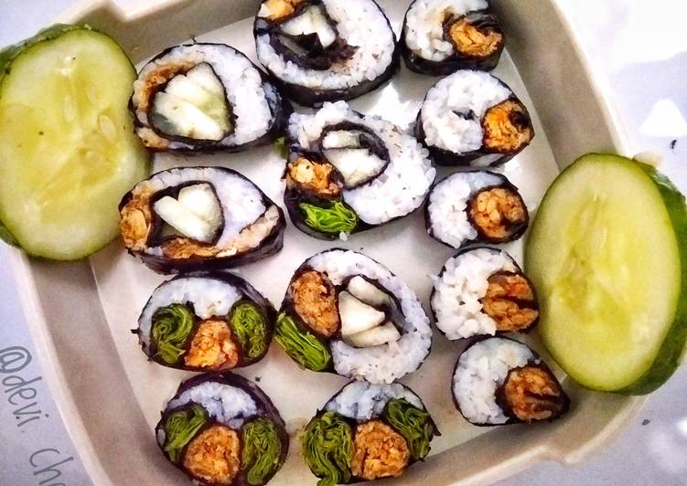 49). Sushi Tongkol Suwirrr (ala anak kos)🍙