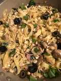 Fetuccini con crema y sorpresas