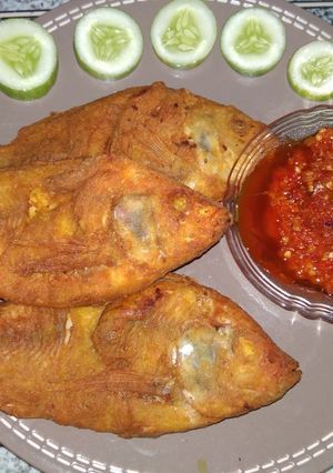 Foto resep Ikan nila goreng tepung