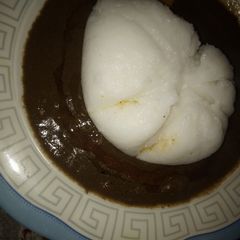 A picture of Tuwo miyan kuka.