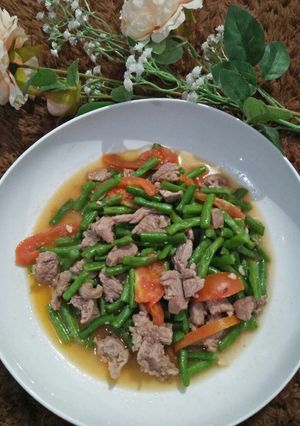 Foto resep Tumis buncis bumbu simple alakadarnya #olahandagingqurban